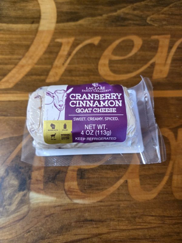 LaClare Family Creamery Cranberry Cinnamon Goat Cheese