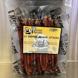 Prem Meats 12 Pepper Snack Sticks