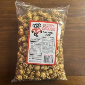 Prem Meats Bucky Badger Gluten Free Caramel Popcorn